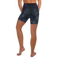 Image 2 of Galaxy Lotus Yoga Shorts