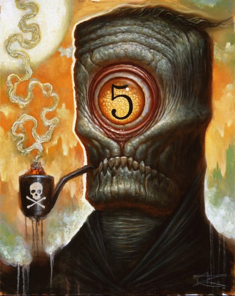 "Pipe Dream"  Limited Edition Canvas Giclee- 24x30"