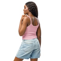 Image 14 of ZEN EXP - “Men Love Wild Cherries” Women’s micro-rib tank top