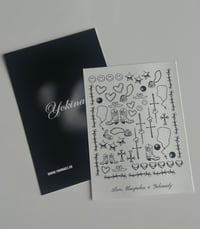 Image 1 of Flash Tattoos Nail Decals
