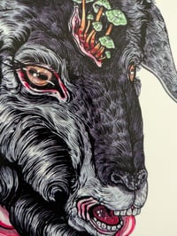 Image 3 of Fungi Goat A5 Print