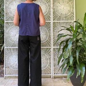 Image of Linea pants - Black Drill