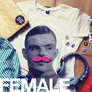 Image of [FEMALE] Turing Mustache