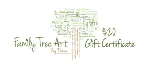 Image of $20 Gift Certificate