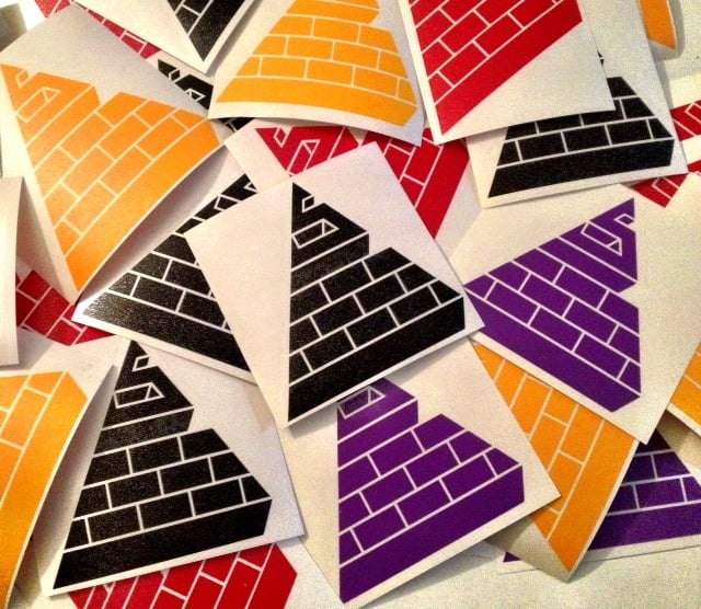 Image of Stealth Logo Vinyl Die-Cut Stickers