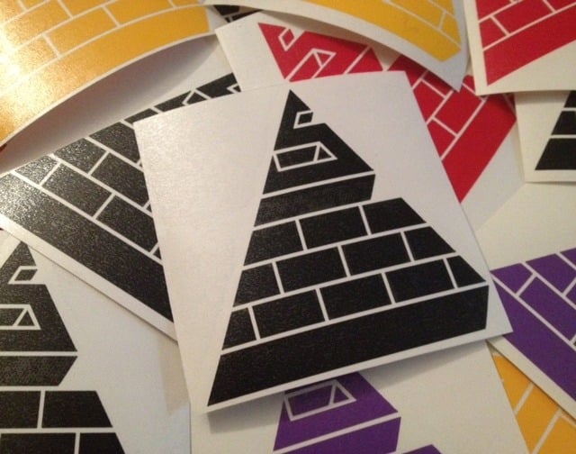 Image of Stealth Logo Vinyl Die-Cut Stickers