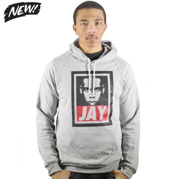 Image of Jay Heather Grey Hoodie (UNISEX)