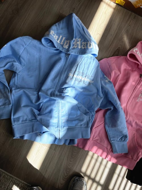 Image of New PBG Rhinestone Zip Ups