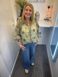 Image 1 of Patricia - Pokka Dot Blouse