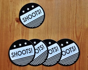 Image of SHOOTS! Stickers (pack of 5)