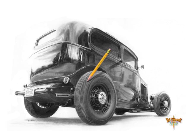 Image of "Brian's 32 Tudor" Signed & Numbered 20x24 Giclee' Print