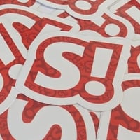 S! Logo Sticker