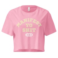 Image 1 of The MYS Varsity Crop Top - 3 Colors