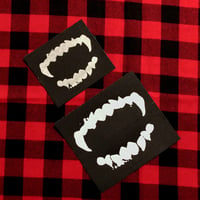 Image 3 of Glow in the Dark Fang Patch