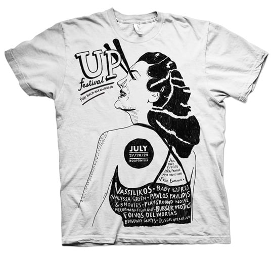 Image of Up Festival 2012 T-Shirt