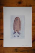 Image of Yeti, print - The Igloo Collection # 8