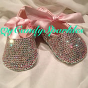 Image of Baby Ballerina shoes with  Crystal