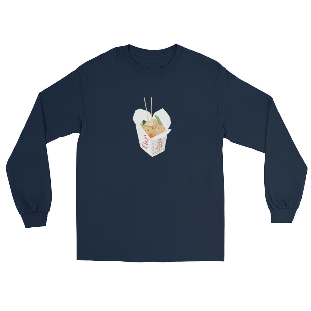 Image of CHINESE AMERICAN TAKEOUT LONG SLEEVE SHIRT