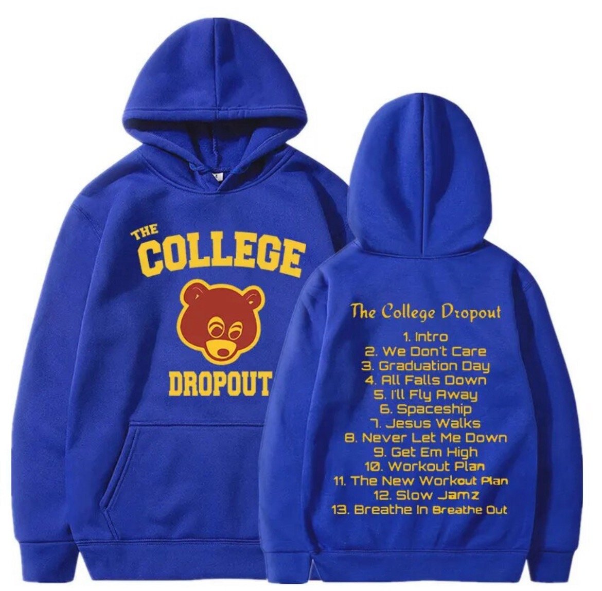 The College Dropout Hoodie Rap Ideas