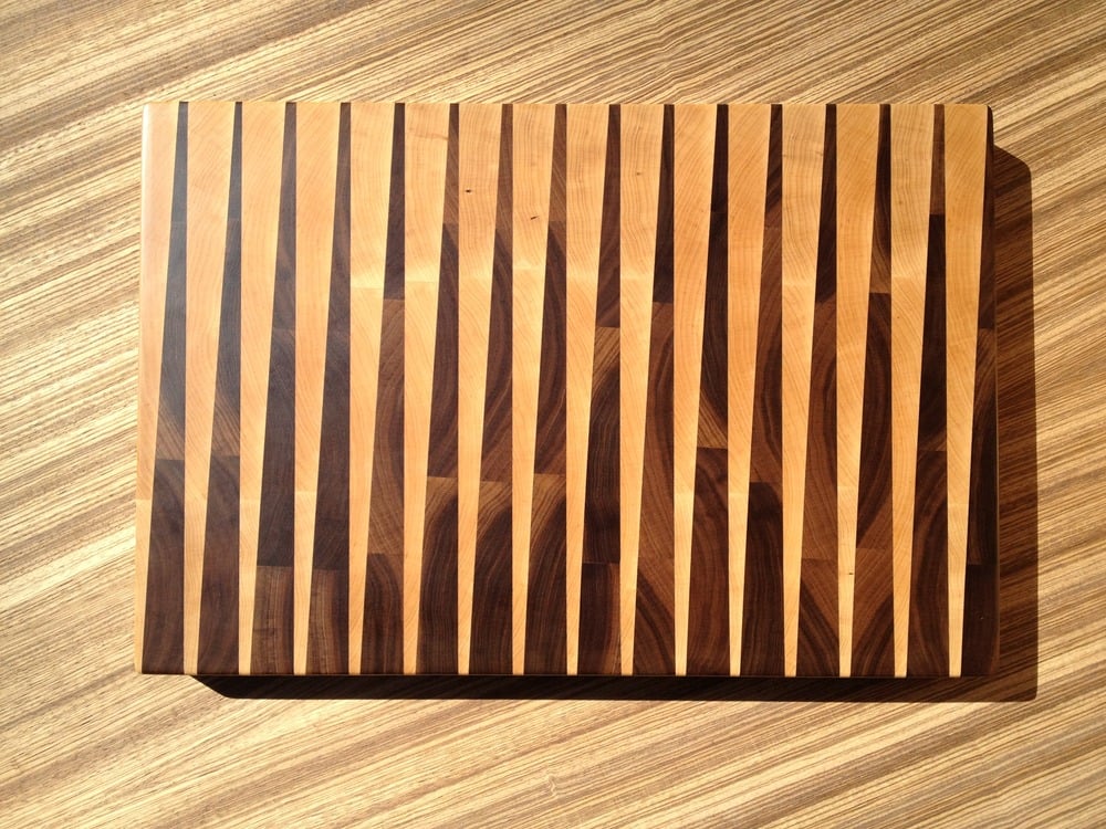 Image of Backgammon Inspired Cutting Board