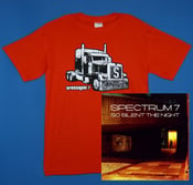 Image of 'So Silent the night' - Spectrum 7 EP PLUS Spectrum 7 'Truck' T-shirt