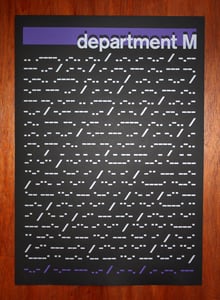 Image of RA009 - 'Department M - Fax You A2 Screen Print'
