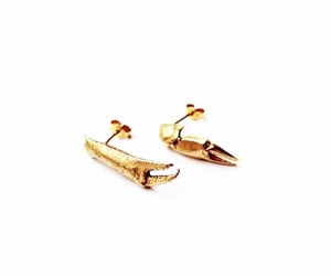 Image of Crab Pincer Earrings