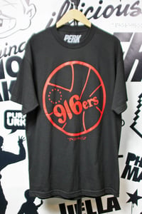 Image of 916ers Black & Red Tee