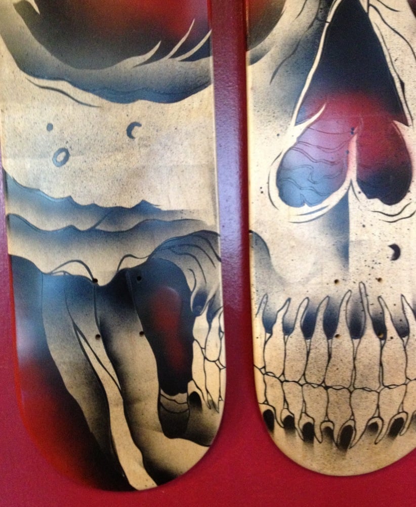 Image of Skull Skate Decks