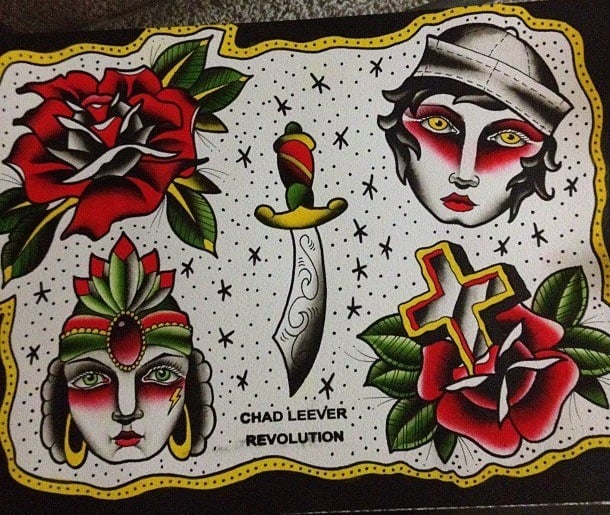 Tattoo Flash Print / Trampled Truth Tattoo Flash Print / Trampled Truth
