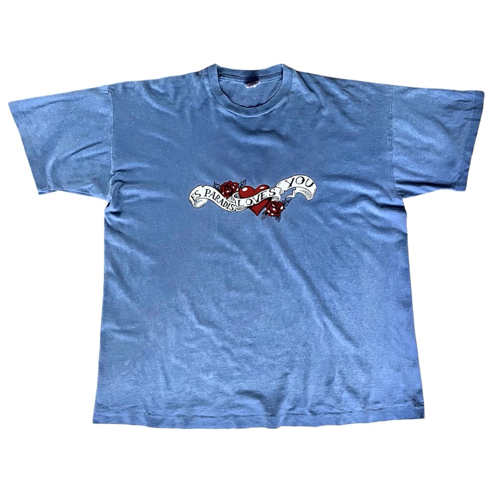 Image of Es Paradis ‘Loves You’ early 90s T Shirt: XXL