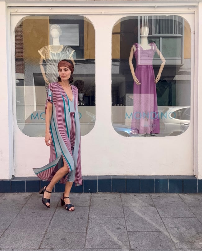 70s FABRIC KAFTAN