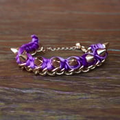 Image of SPIKE YOUR STRIDE BRACELET - LAVENDER