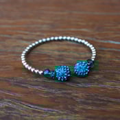 Image of SHORELINE SECERTS BANGLE - TEAL COAST