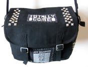 Image of Totally Doomed Custom Canvas Army Bag Joy Division The Clash