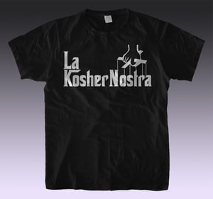 Image of La Kosher Nostra T Shirt in Black