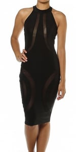 Image of Peek-a-boo dress