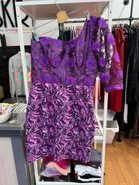 Image 1 of custom purple dress