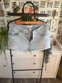 Image 1 of Forever 21 light distressed shorts 
