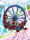 Grateful Dead 1992 Bertha / The Wheel Longsleeve Shirt - Size L