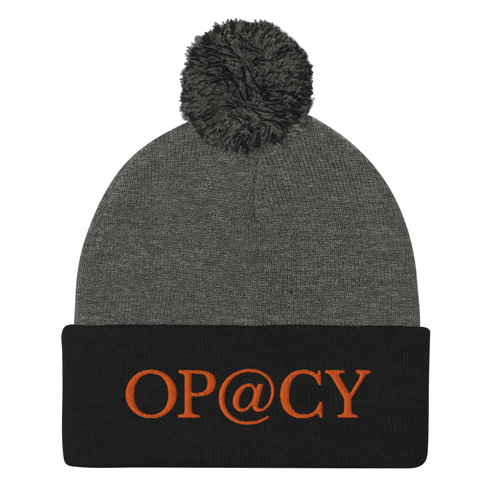 Image of Baltimore OP@CY Camden Yards Orioles Pom-Pom Beanie (Gray)