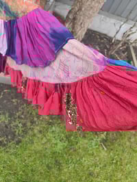 Image 7 of Wanderlust maxi skirt / bandeau dress - rainbows 8-14