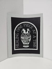 Image 1 of Healing One Piece At A Time  *SECONDS PRINTS*  (4 colors)