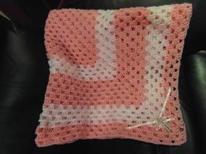 Image of Handmade Crocheted Baby Blankets Orders Only (Large)