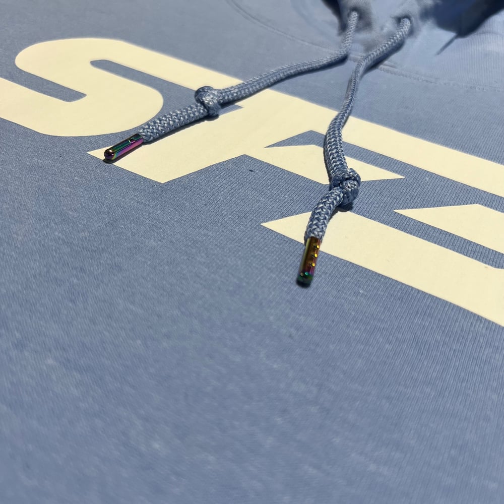 White On Carolina Blue SF3 Hoodie/Crewneck 