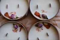 Image 3 of Gardenia & Rose Soy Candle 
