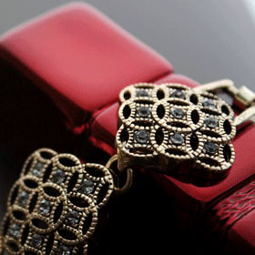 Image of Miss Vintage - Oriental pattern bracelet