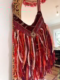 Image 2 of Burgundy Tassel Bag