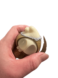 Image 3 of Gold foil white choc bunny reap 