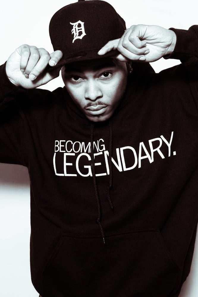 Image of BECOMING LEGENDARY HOODIE 